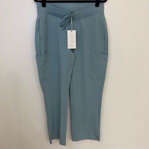 MANDALA 9 Pocket Cargo Scrub Pants color Tourmaline Women’s Size Petite M NWT